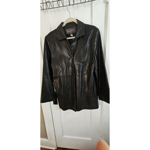 Banana Republic Black Trench Coat